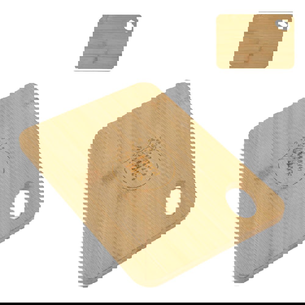 Bamboo snijplank 15x22x1cm - voor bedrijven en relatiegeschenken