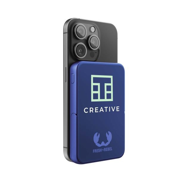 Fresh 'n Rebel Magnetic Wireless Powerbank 5000 mAh - True Blue