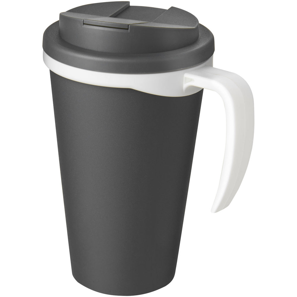 Americano® Grande 350 ml geïsoleerde beker - voor bedrijven en relatiegeschenken - Grijs