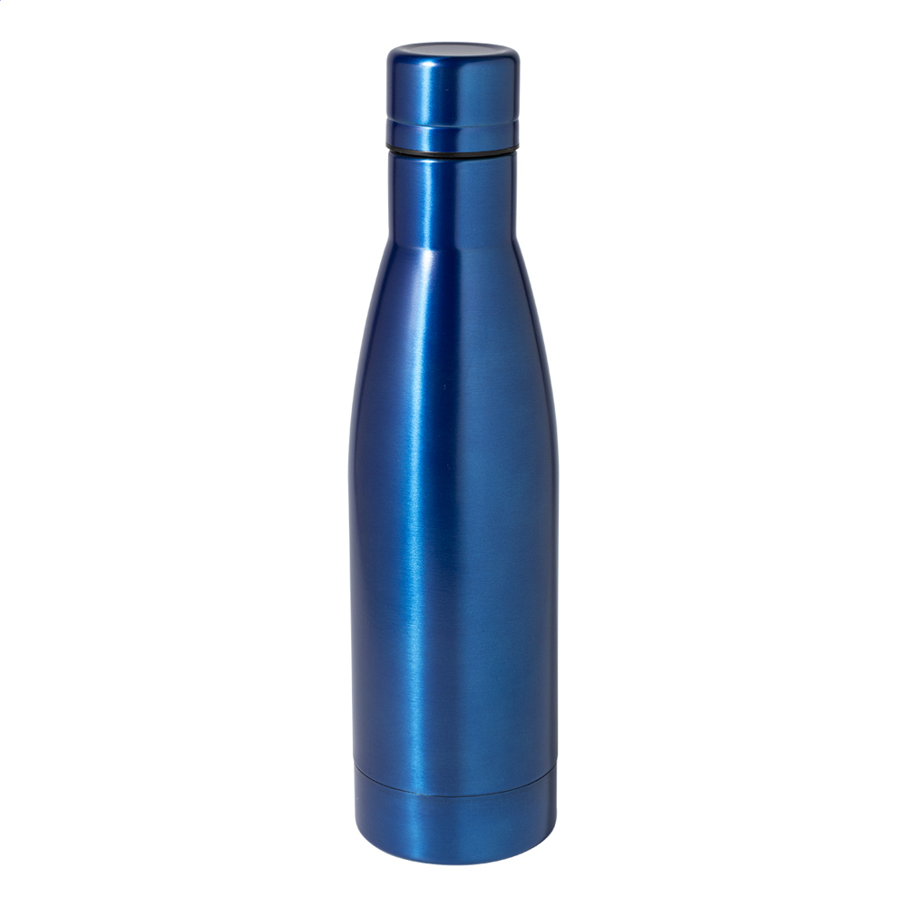 Koppar - koper geïsoleerde fles - bedrukt of onbedrukt verkrijgbaar - Blauw