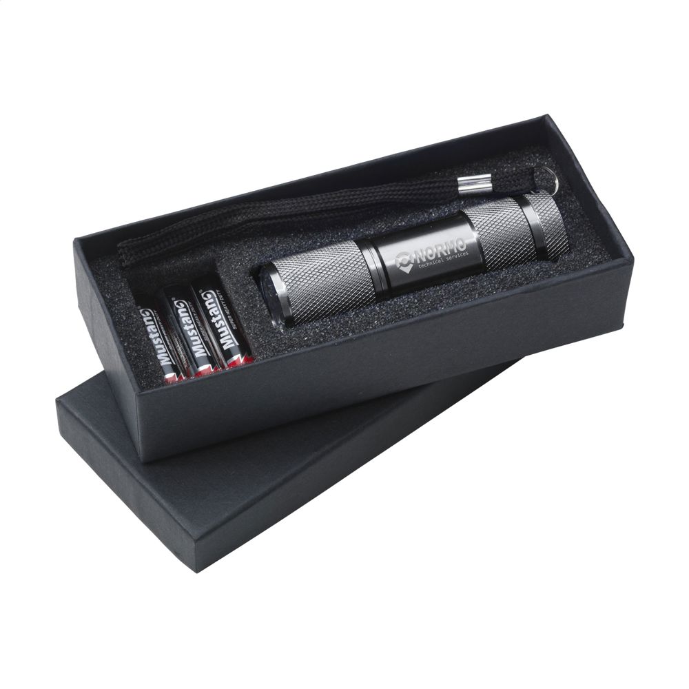 StarLED zaklamp - kopen of bedrukken - gunmetal