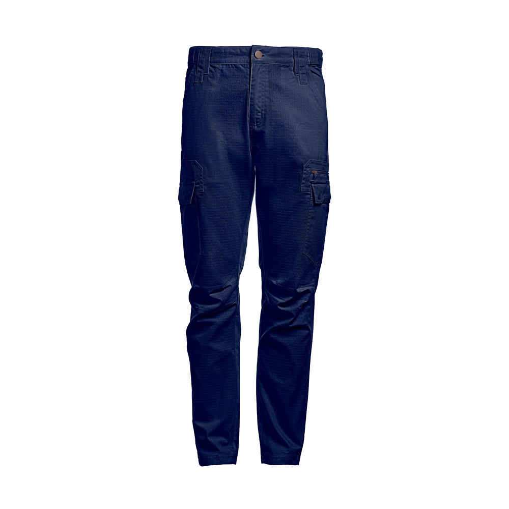 THC CARGO. Werkbroek van polyester en katoen - kopen of bedrukken - Marineblauw