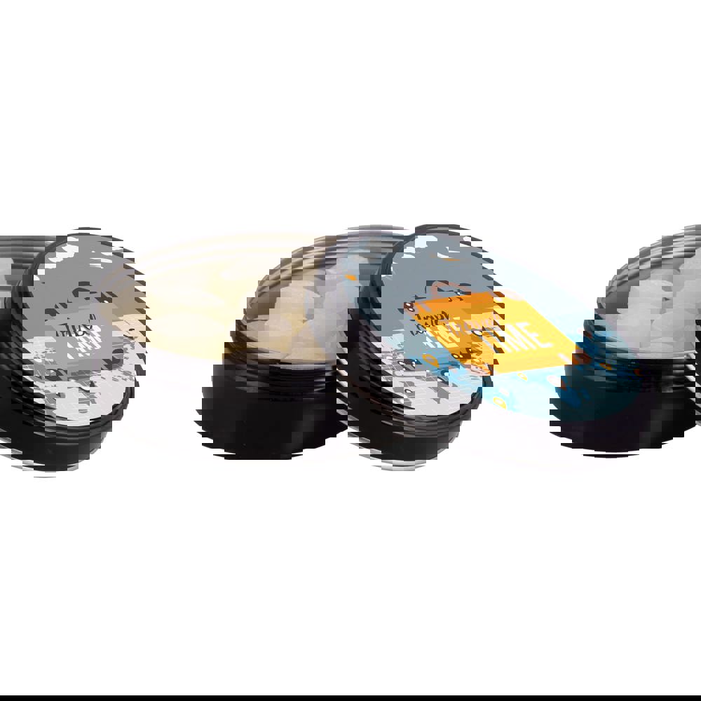 Blikje met zuurtjes - kopen of bedrukken - Zwart