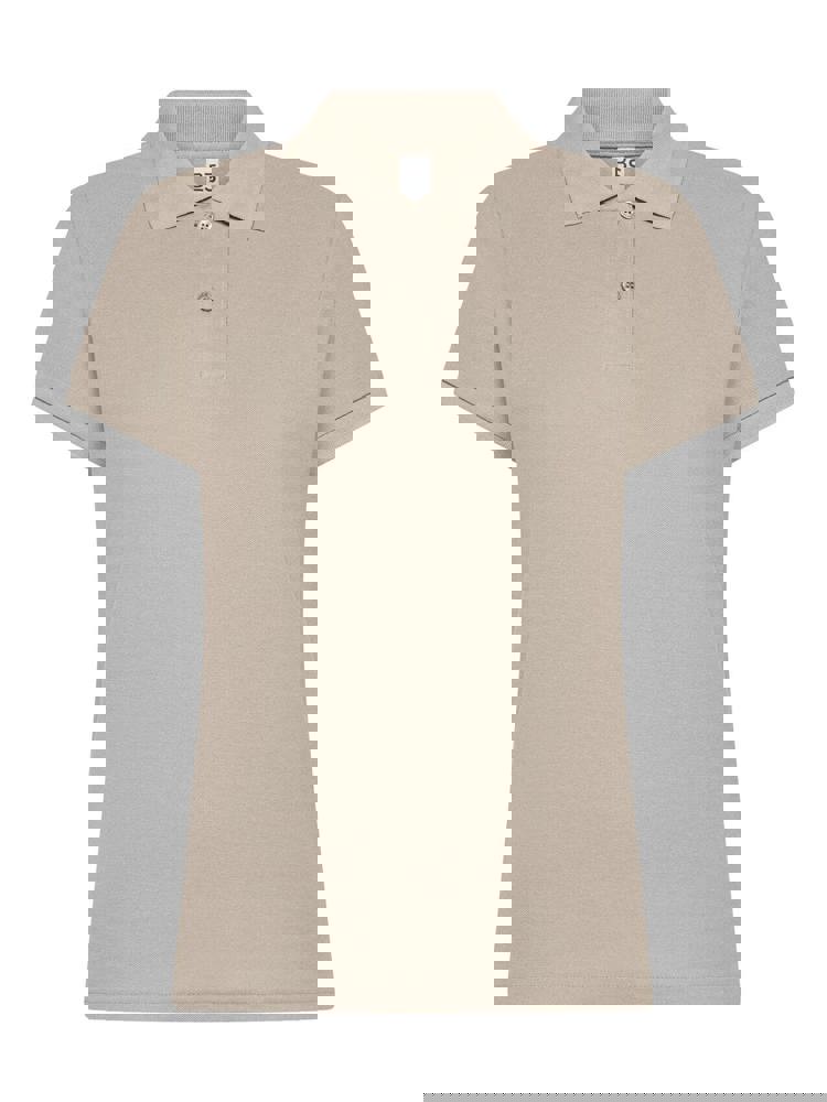 BS Evolution dames polo, 180 gr/m² - met logo of onbedrukt bestellen - Almond Creme (Not Avalaible)