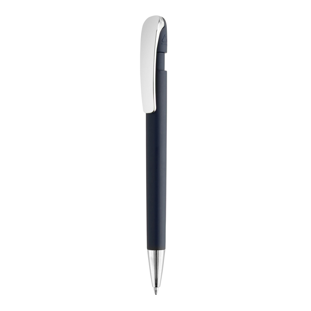 Glide GRS gecertificeerde R-ABS Pen met metalen clip - kopen of bedrukken - donkerblauw (± PMS 4280C)