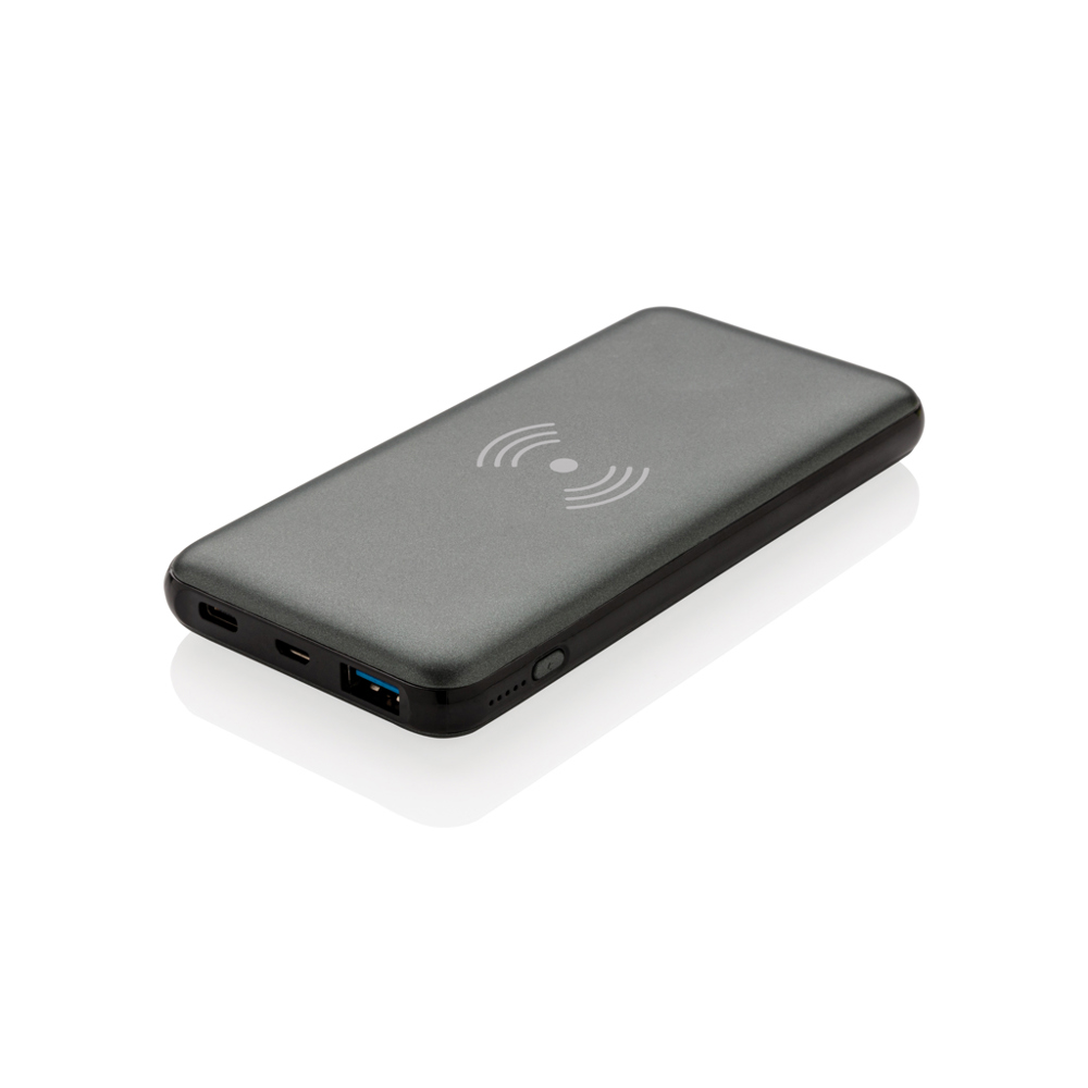 10.000 mAh powerbank met 10W draadloos snelladen met PD - voor bedrijven en relatiegeschenken