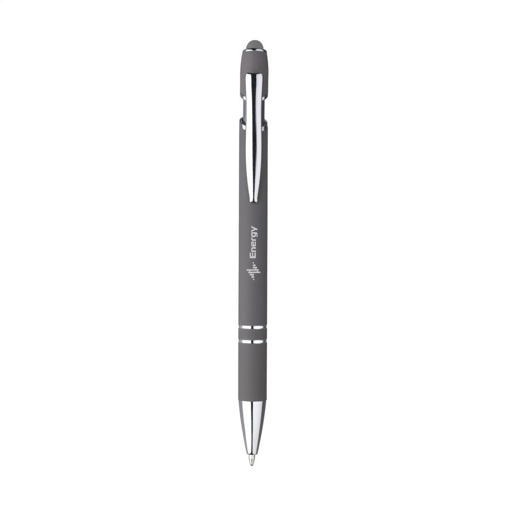 Luca Touch stylus pen - met logo of onbedrukt bestellen - Grijs