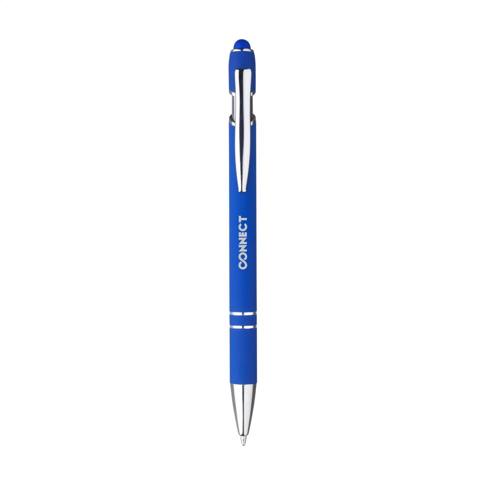 Luca Touch stylus pen - met logo of onbedrukt bestellen - Blauw