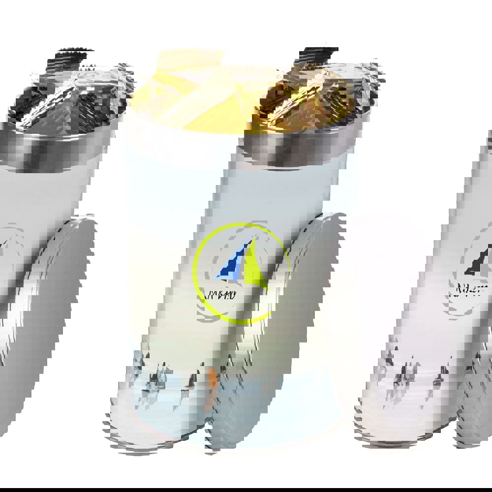 Hoog rond blik met koekjes - kopen of bedrukken