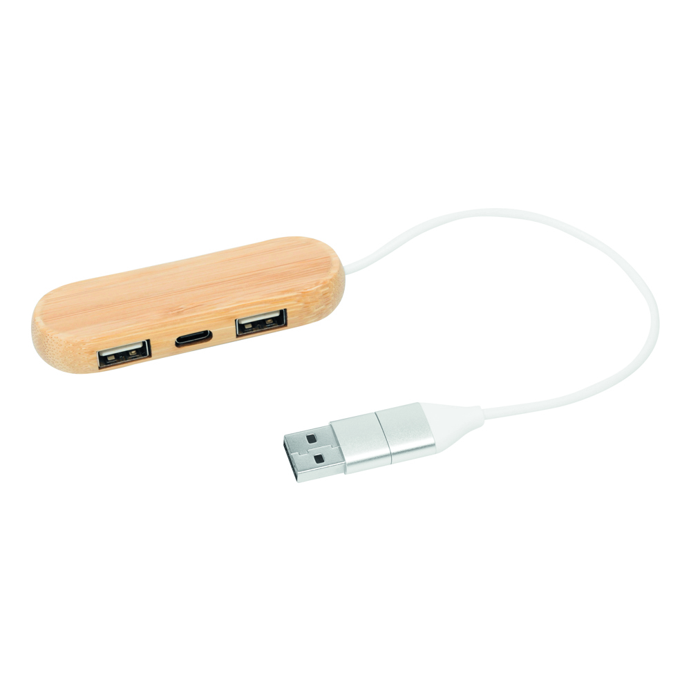 MULTIPLIER - USB-hub - met logo of onbedrukt bestellen