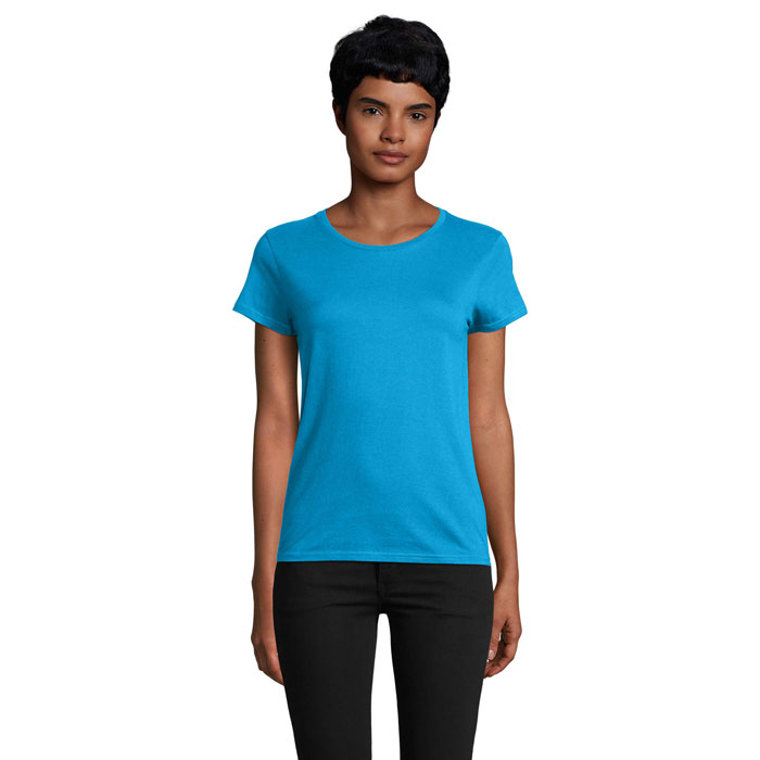 PIONEER WOMEN - PIONEER DAMES T-Shirt 175g - bedrukt of onbedrukt verkrijgbaar - Aqua