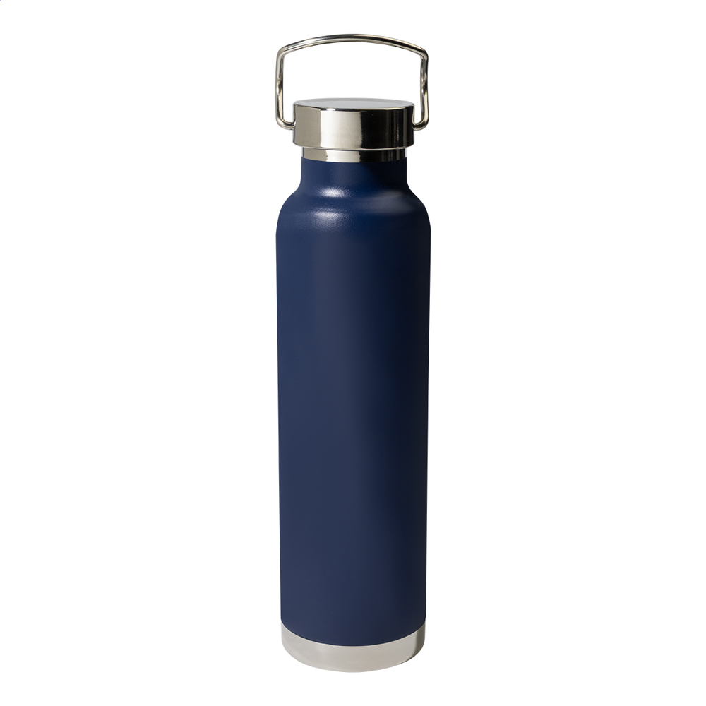 Cuppar - koper geïsoleerde fles - voor bedrijven en relatiegeschenken - donker blauw