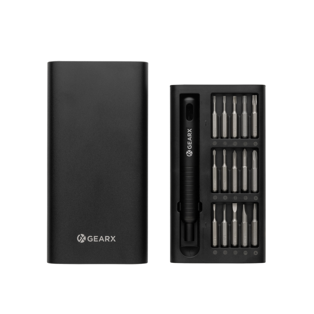Gear X 31-in-1 precisie schroeven-draaierset - met logo of onbedrukt bestellen
