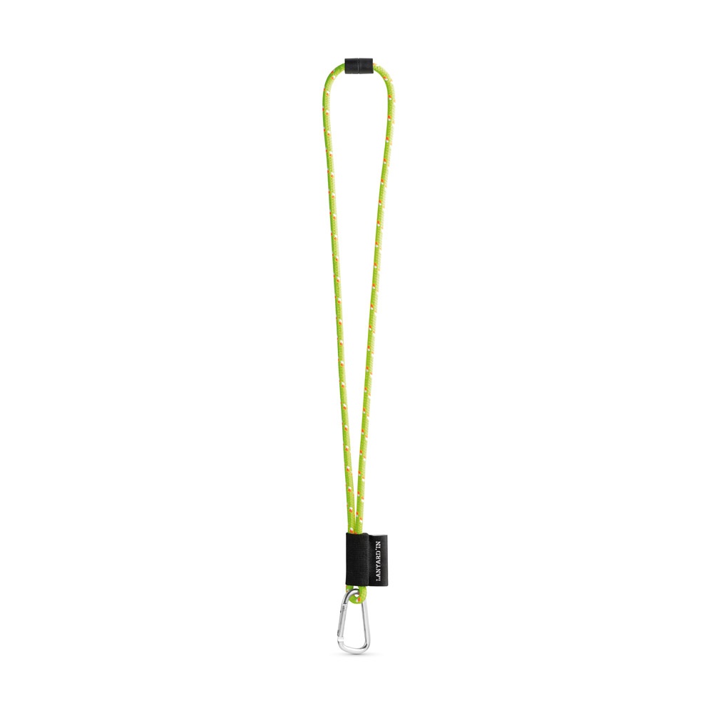 75091. Lanyard Nautic Long Set. Standaard modellen - met logo of onbedrukt bestellen - Hexachrome geel
