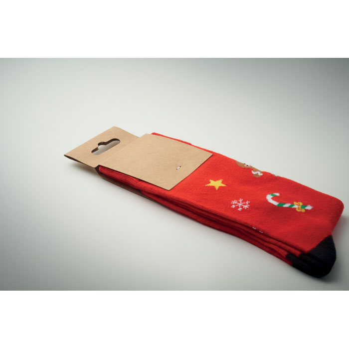 SOC LARGE - Paar kerstsokken L