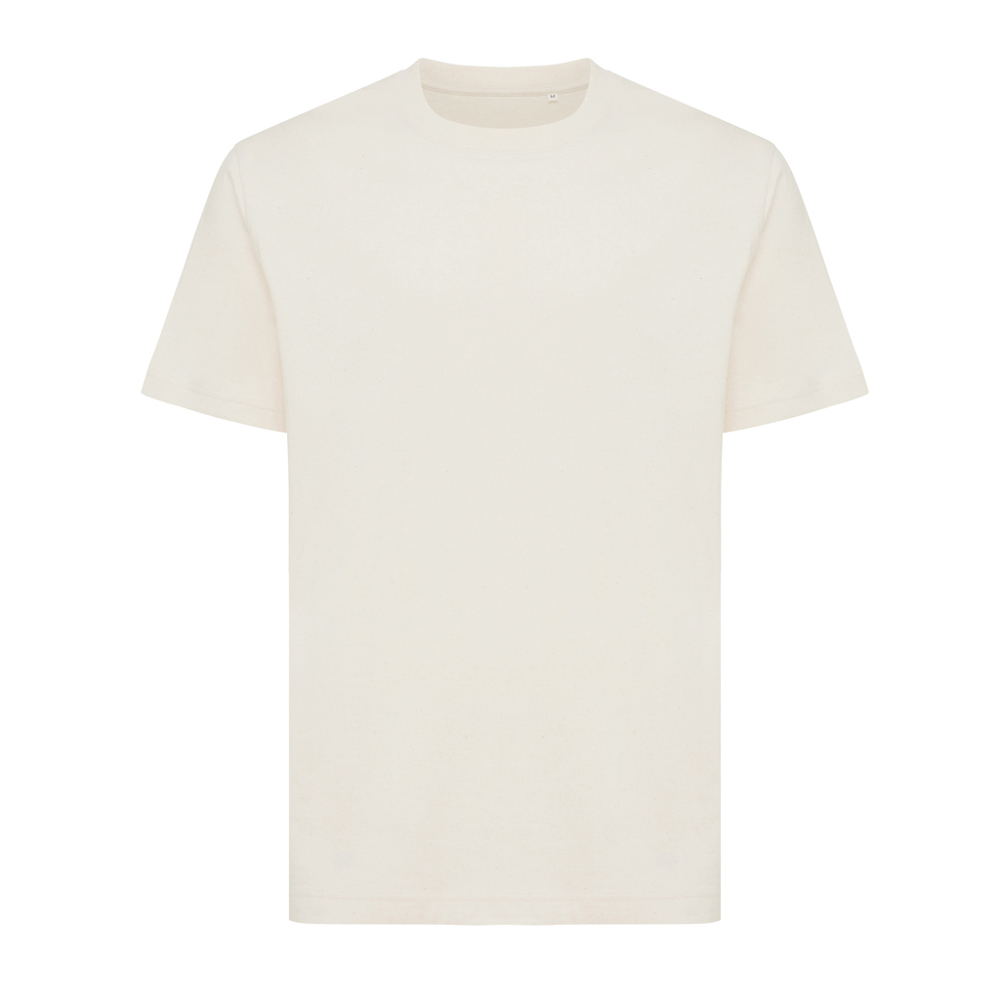 IQONIQ Kakadu relaxed gerecycled katoen t-shirt - met logo of onbedrukt bestellen - natural raw (± PMS natural raw undyed)