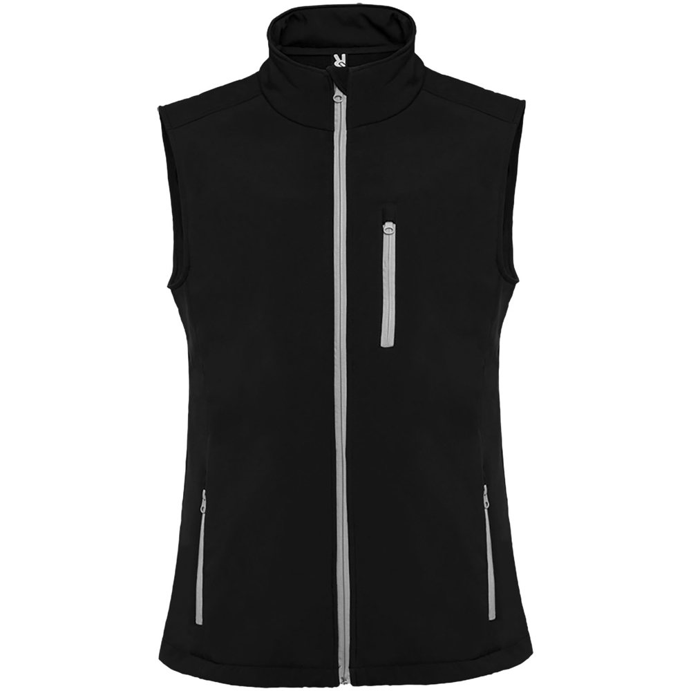 Nevada unisex softshell bodywarmer - met logo of onbedrukt bestellen - Zwart