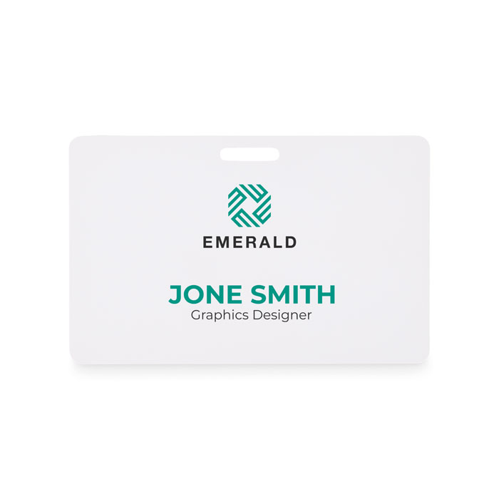 BADSMALL - Lanyard badge 54 x 86mm - met logo of onbedrukt bestellen