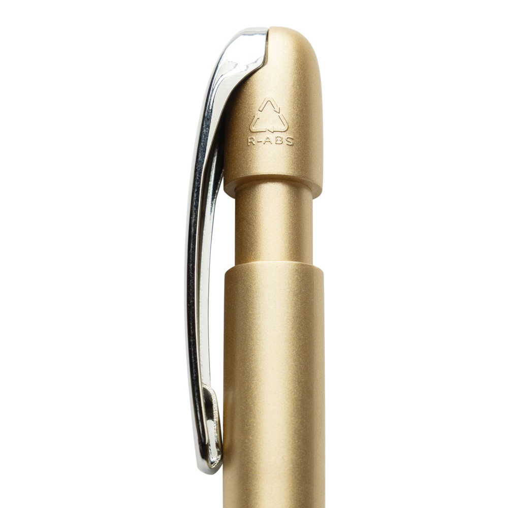 Glide GRS gecertificeerde R-ABS Pen met metalen clip