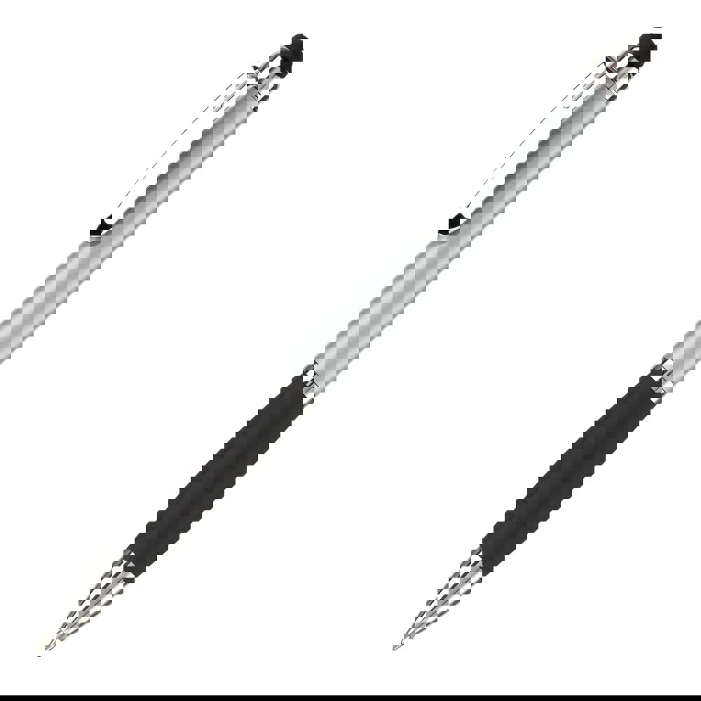 Balpen Mercurius stylus hardcolour - voor bedrijven en relatiegeschenken - Zilver