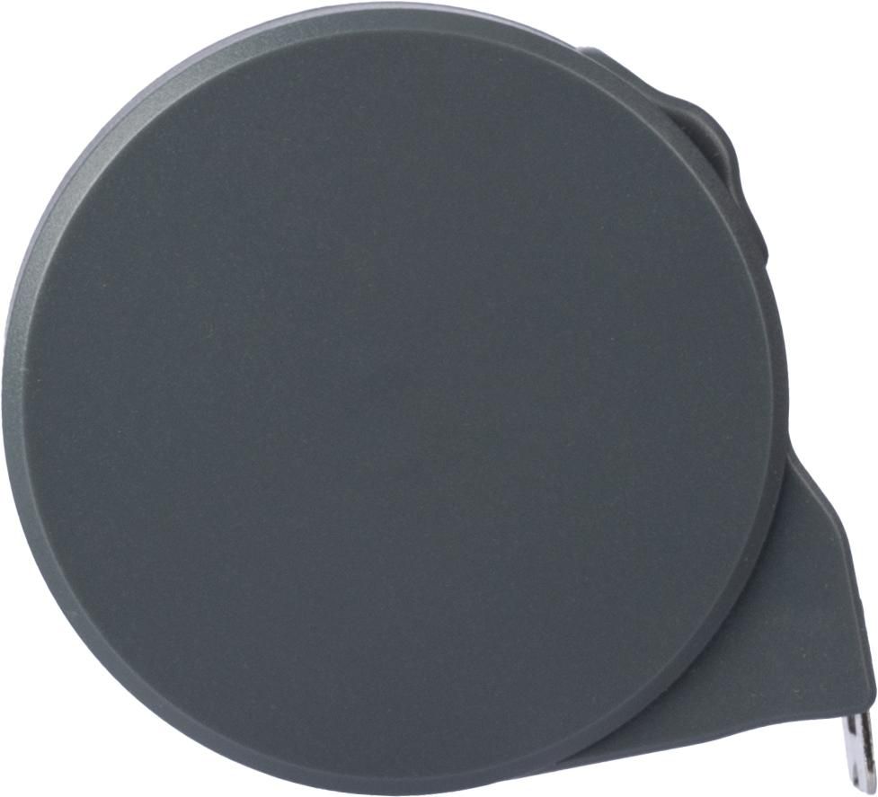 Gerecycled ABS meetlint (3 meter) Ute - voor bedrijven en relatiegeschenken - Grijs