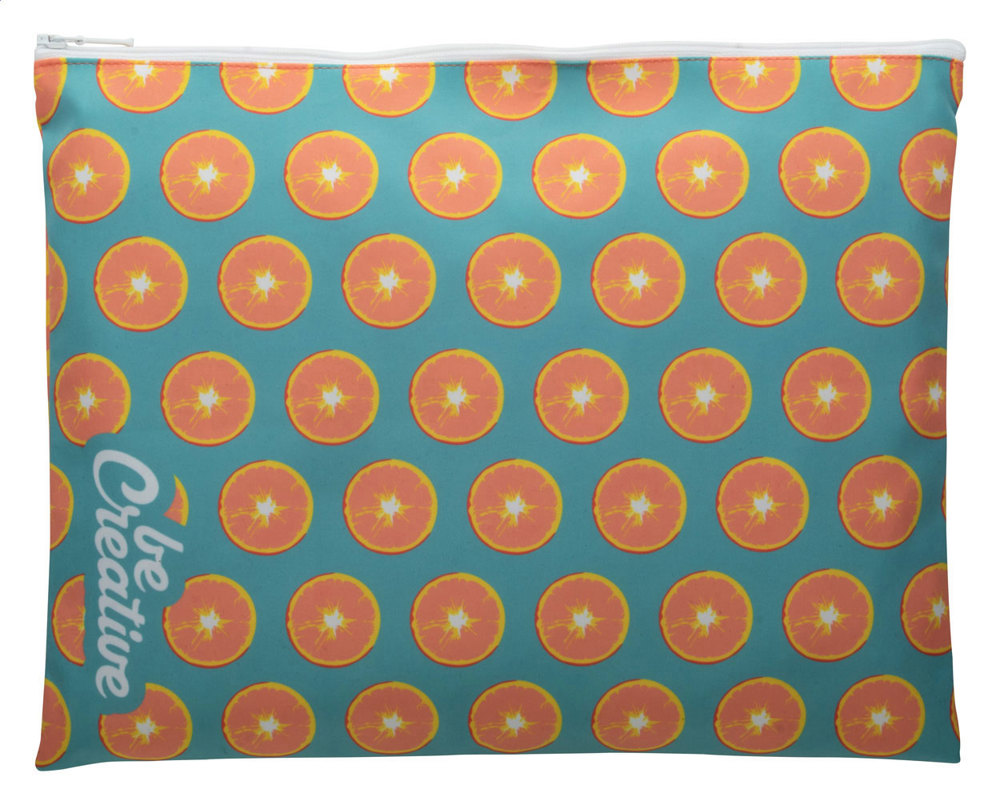 Azure - custom made documentmap - voor bedrijven en relatiegeschenken