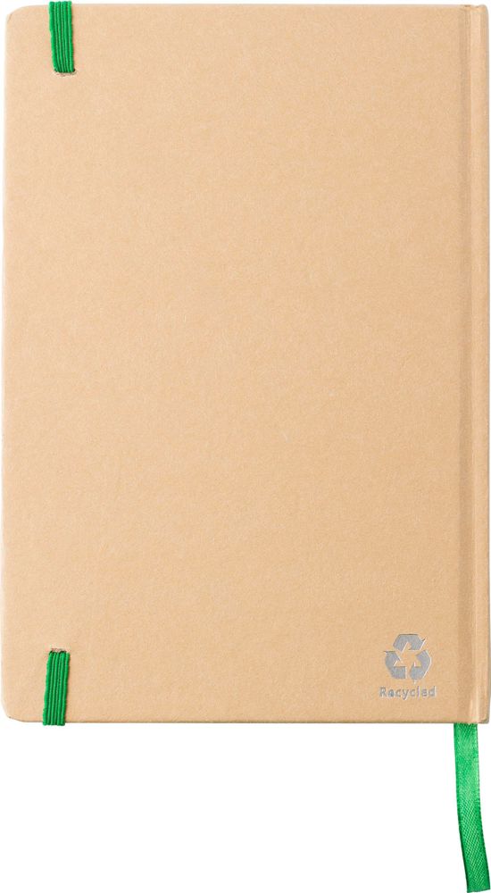 Gerecycled papieren notitieboek (A5) Gianni Original