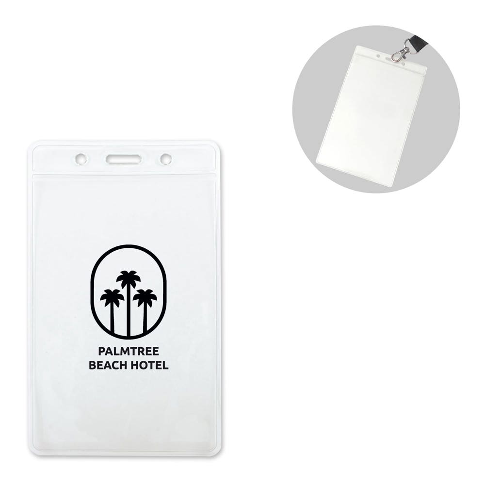 Badgehouder verticaal - voor bedrijven en relatiegeschenken