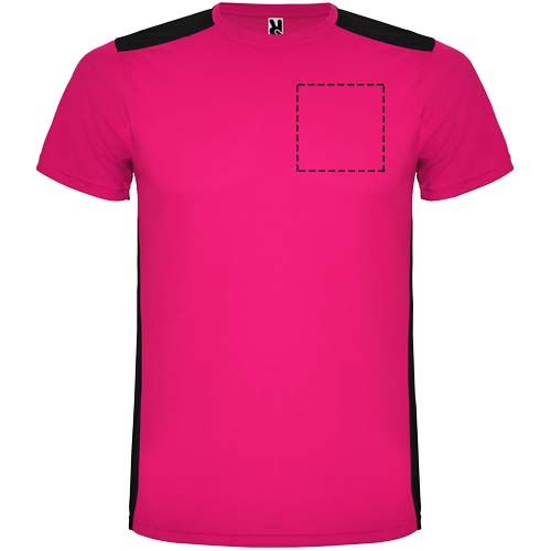 Detroit unisex sportshirt met korte mouwen