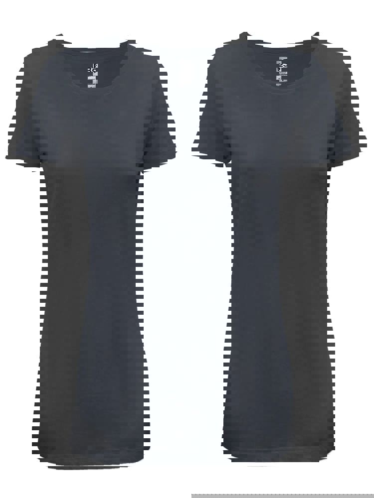 BS Evolution dames t-shirt, 150 gr/m² - bedrukt of onbedrukt verkrijgbaar - donkergrijs