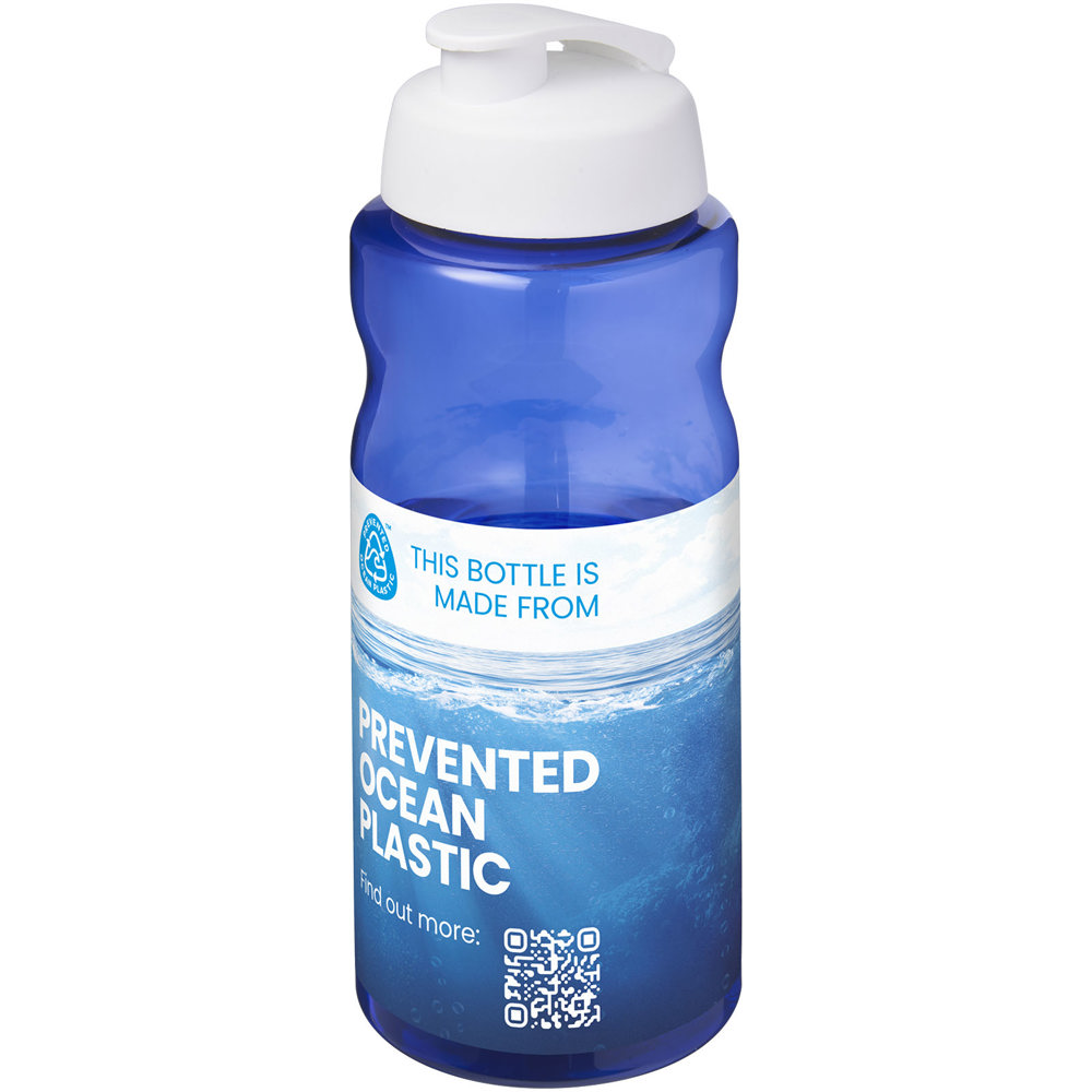 H2O Active® Eco Big Base 1 l drinkfles met klapdeksel