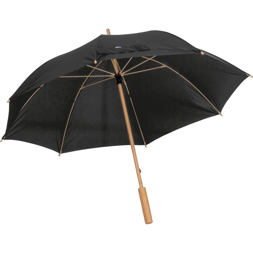 RPET paraplu met bamboe frame