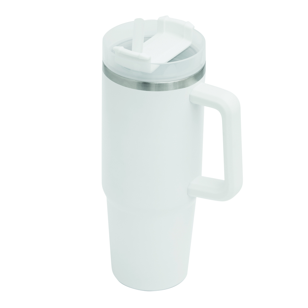 DRINK DELUXE - Vacuüm drinkbeker - kopen of bedrukken - Wit