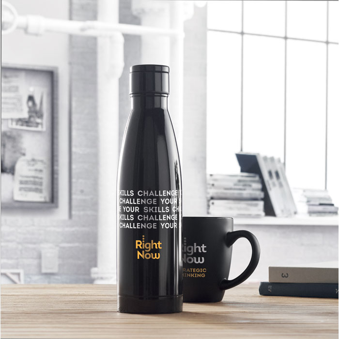 BELO LUX - Thermometer fles 500ml - voor bedrijven en relatiegeschenken