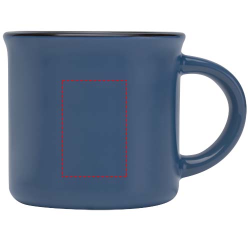 Bari 240 ml keramische mok met glanzende afwerking