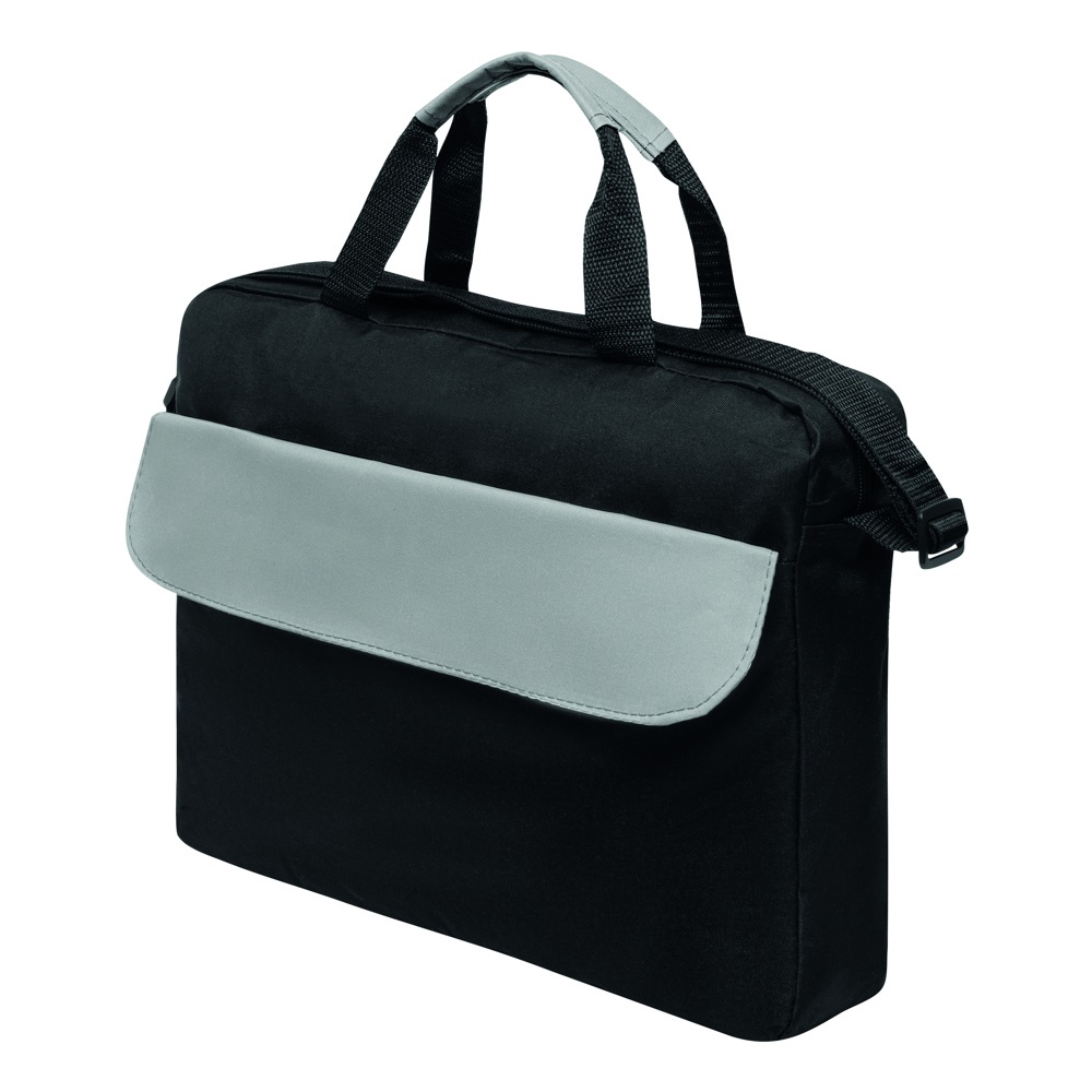 BRISTOL - Documententas - met logo of onbedrukt bestellen - grijs, zwart