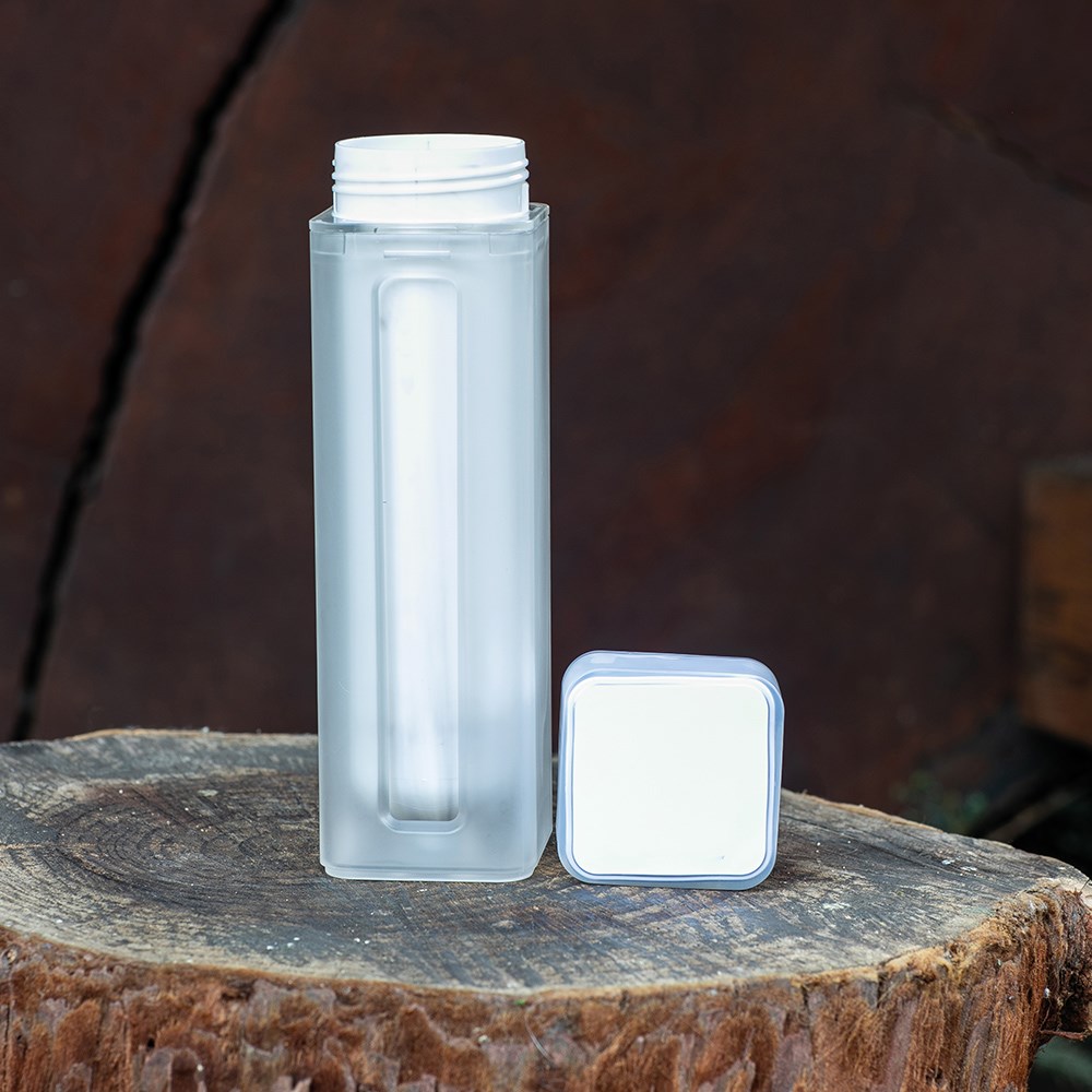 Lucen fles gerecycled ABS 540 ml - Wit