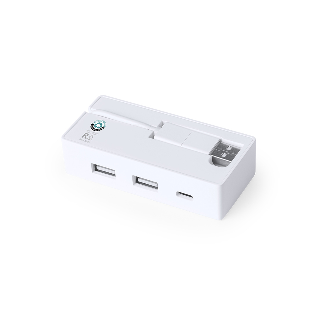 USB Hub Nofler RCS - met logo of onbedrukt bestellen