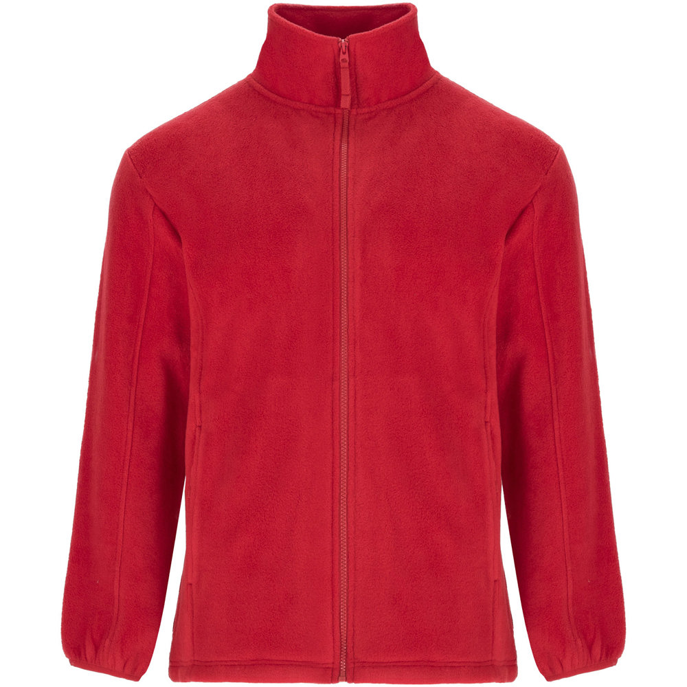 Artic fleece kinderjack met volledige rits - met logo of onbedrukt bestellen - Rood