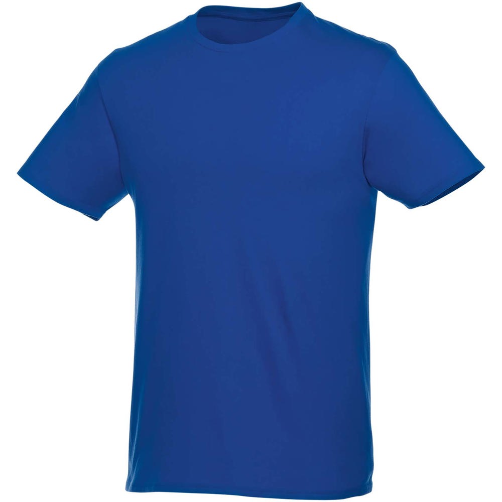 Heros heren t-shirt met korte mouwen - met logo of onbedrukt bestellen - blauw