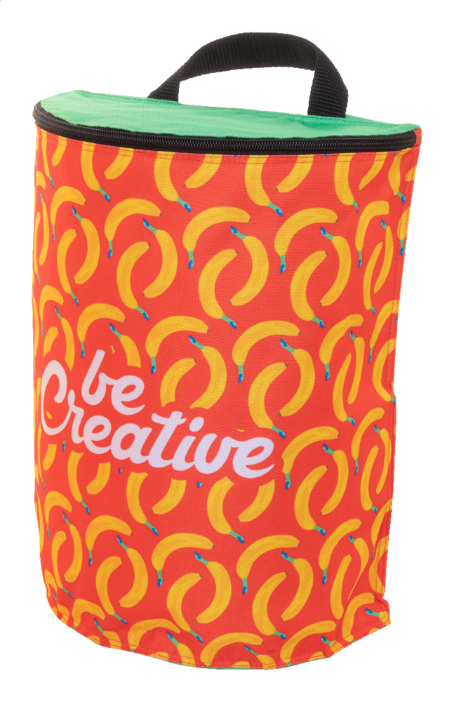 CreaCool Back - custom made RPET koel-rugzak - met logo of onbedrukt bestellen - Zwart