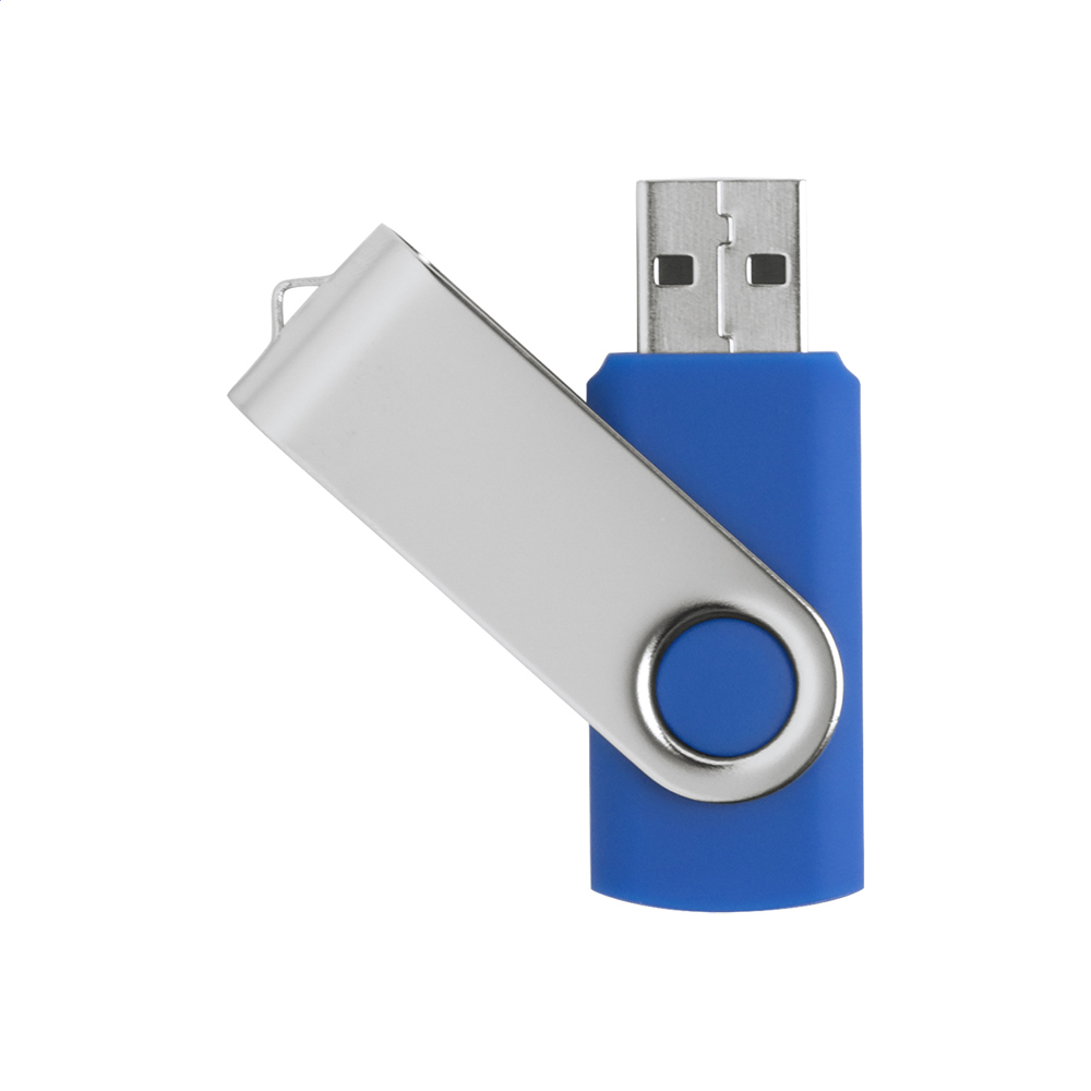 TwistDrive - USB-stick - kopen of bedrukken - 16GB-blauw