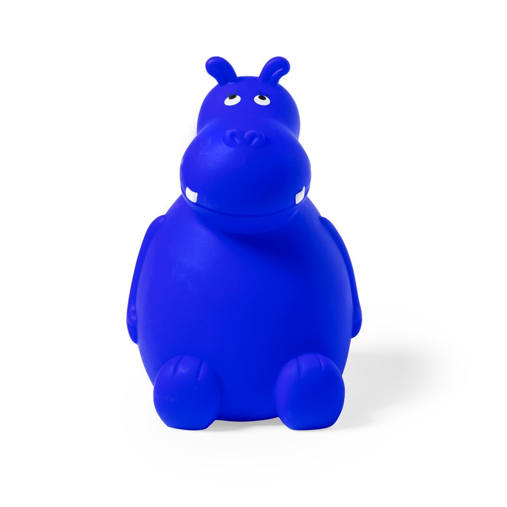 Spaarpot Hippo - met logo of onbedrukt bestellen - AZUL