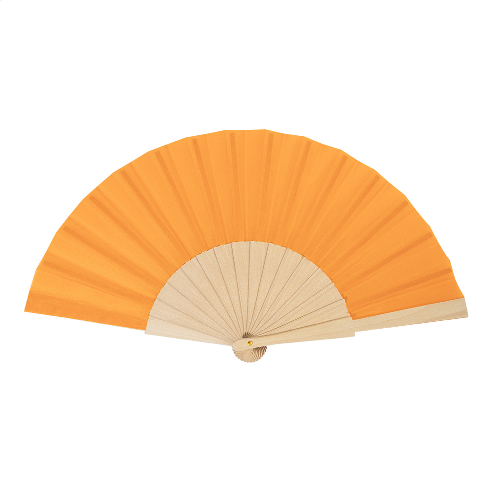 Solana - RPET handwaaier - voor bedrijven en relatiegeschenken - Oranje