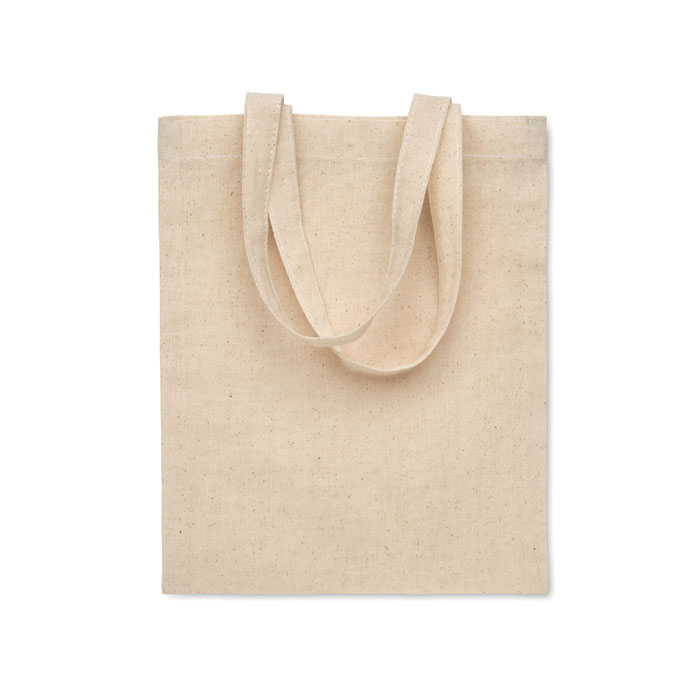 CHISAI - Kleine katoenen tas 140 gr/m² - voor bedrijven en relatiegeschenken - beige