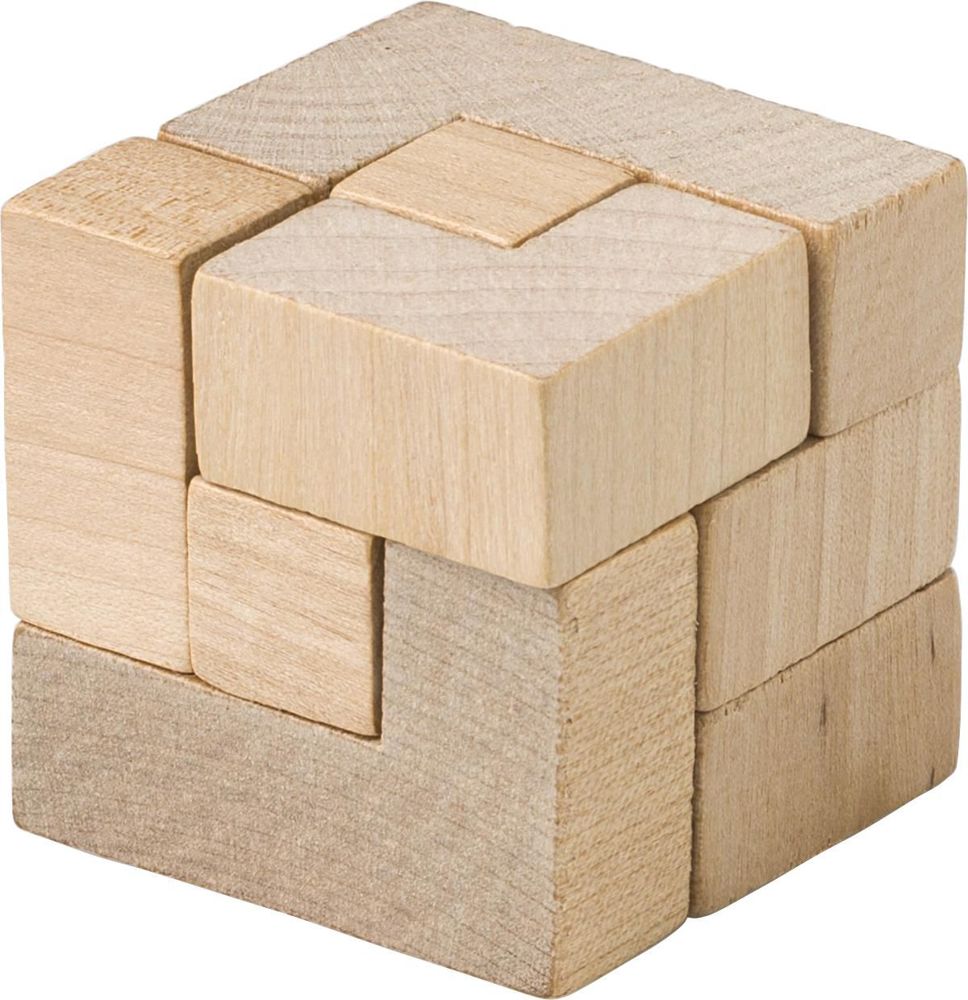 Houten puzzle Amber - met logo of onbedrukt bestellen