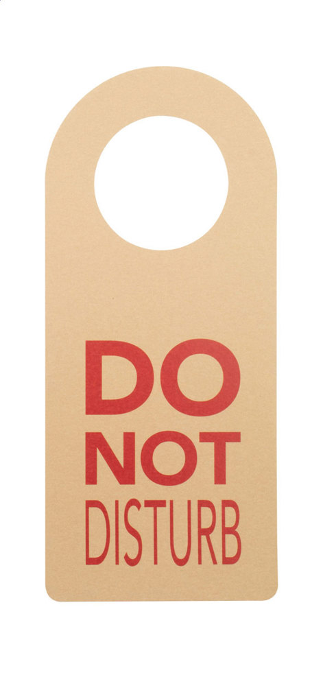 Disturb Eco - custom made deurhanger - met logo of onbedrukt bestellen