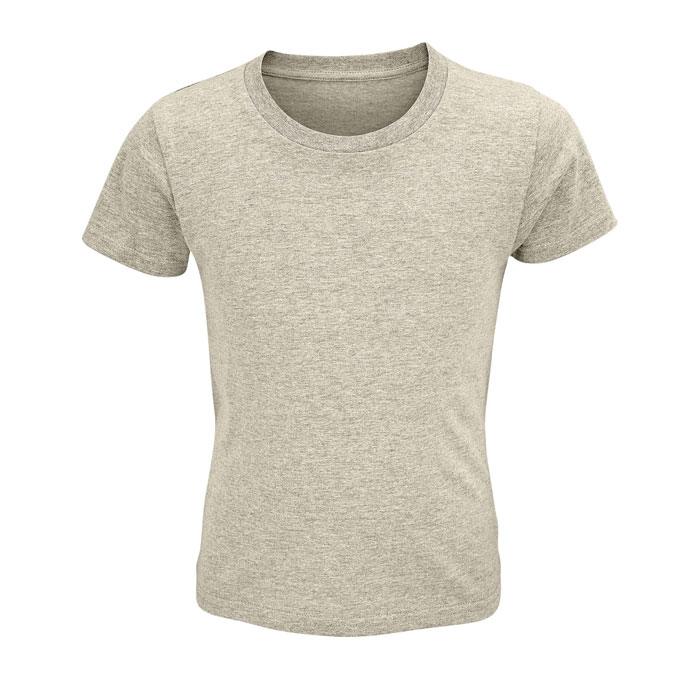 CRUSADER KIDS - CRUSADER kind t-shirt 150g - bedrukt of onbedrukt verkrijgbaar - Heather Beige
