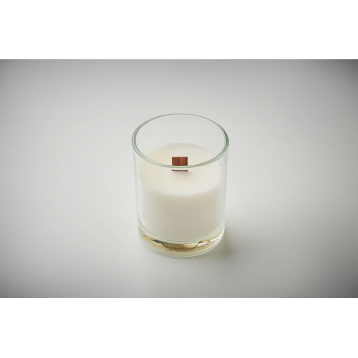 KIVAS WOOD - Plantaardige waskaars 80gr