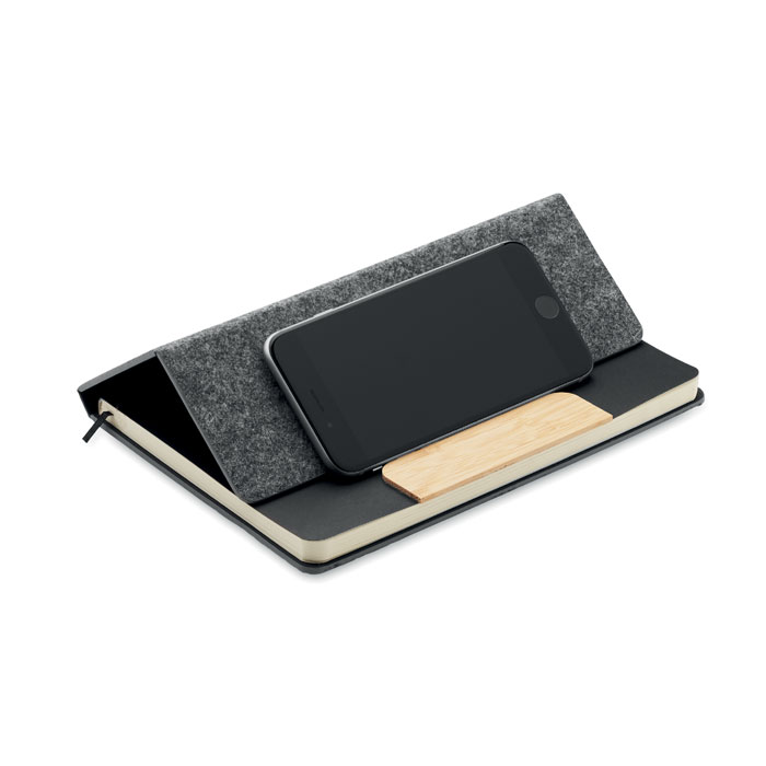 NOTEMIX - Set notitieblok telefoonhouder